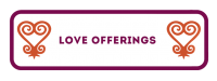 LOVE OFFERINGS purple border SMALL